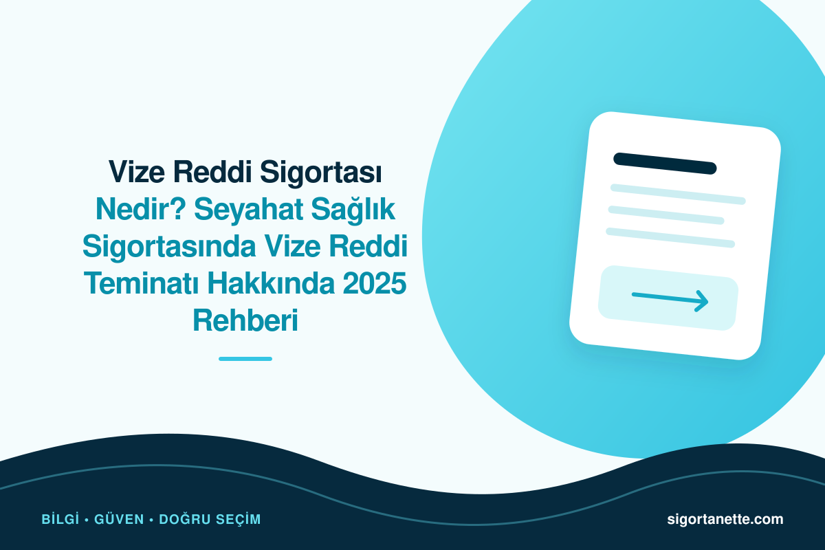 Vize Reddi Sigortası Nedir? Seyahat Sağlık Sigortasında Vize Reddi Teminatı Hakkında 2025 Rehberi