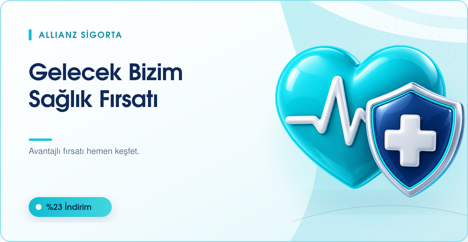 Allianz Tamamlayıcı Sağlık Sigortası %23 İndirim | Gelecek Bizim Kampanyası